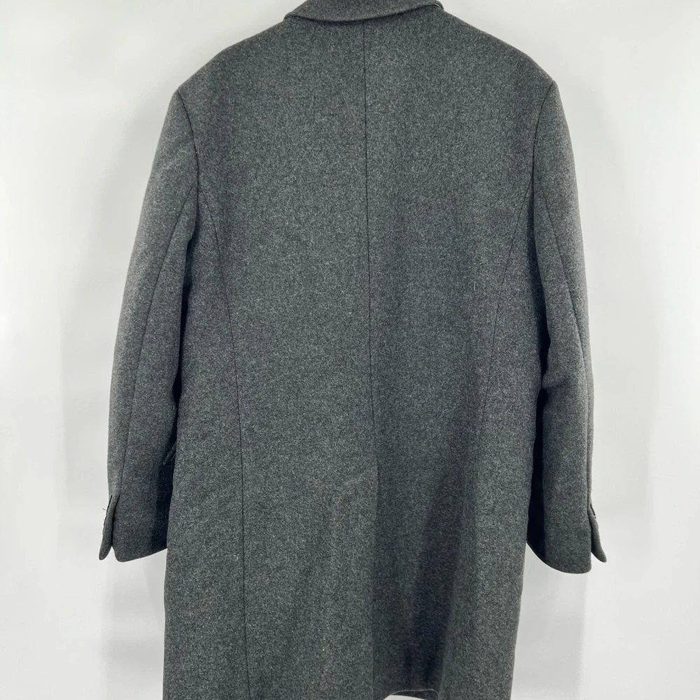 J Crew grey wool blend coat jacket size 42S